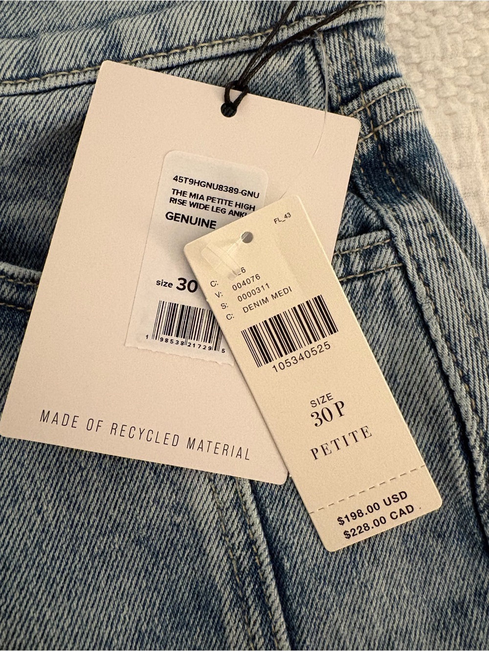Joe's Jeans Mia High-Rise Wide-Leg Jeans - Picture 4 of 7